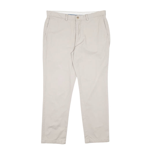 Mens Cream Polo Ralph Lauren Classic Fit Chino Trousers