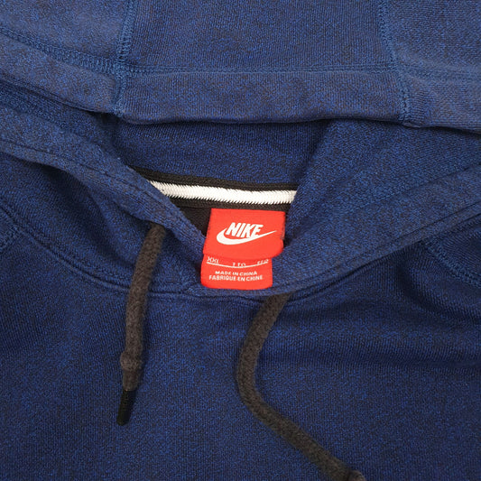 Mens Blue Nike Hoodie Jumper