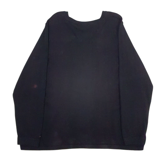 Womens Black Tommy Hilfiger Crewneck Jumper