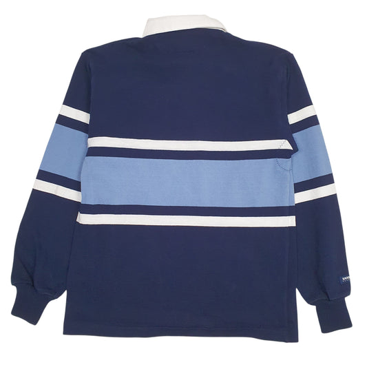 Mens Navy Barbarian Montreal Canadiens Polo Shirt