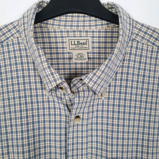 Mens Blue L.L.Bean Shirt