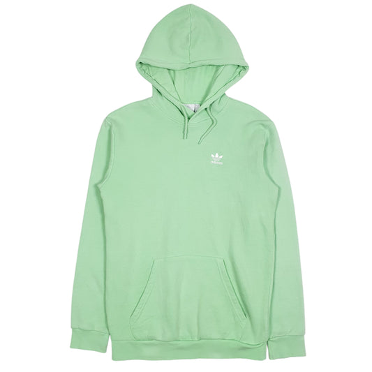 Mens Green Adidas Hoodie Jumper