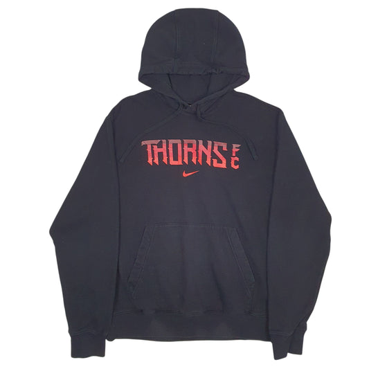 Mens Black Nike Baggy Thorns FC Hoodie Jumper