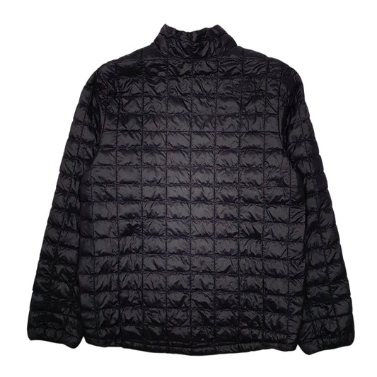 Womens Black The North Face Thermoball Lightweight Full Zip Coat