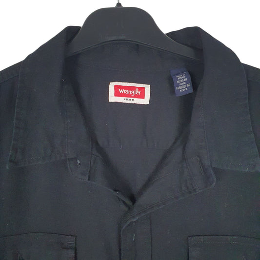 Mens Black Wrangler Shirt