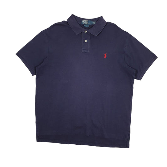 Mens Navy Polo Ralph Lauren Short Sleeve Polo Shirt