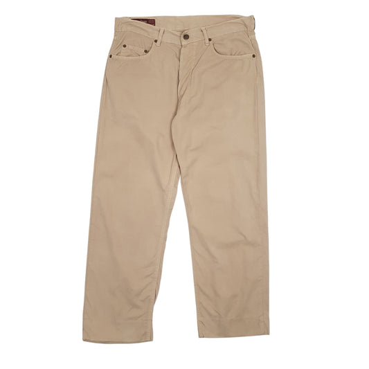 Mens Beige Marlboro Vintage 90s Chino Trousers