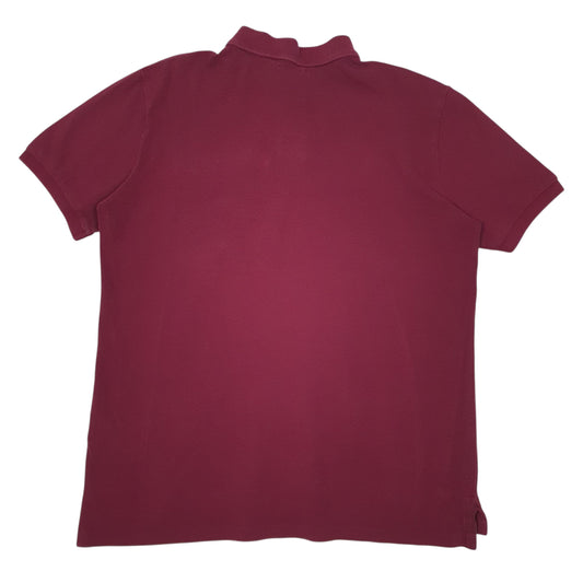 Mens Burgundy Polo Ralph Lauren Polo Shirt