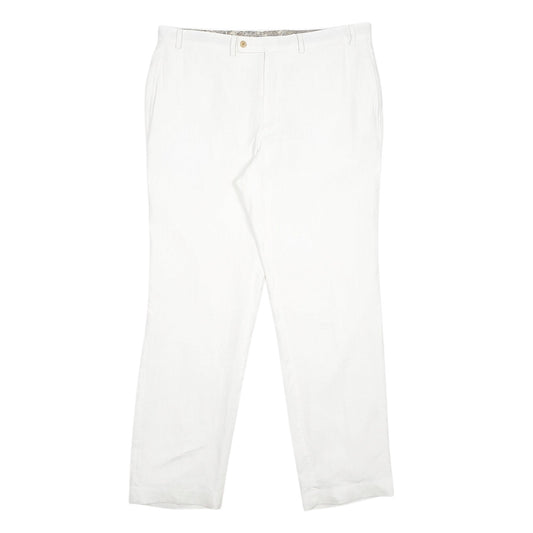 Mens White Polo Ralph Lauren Chino Trousers
