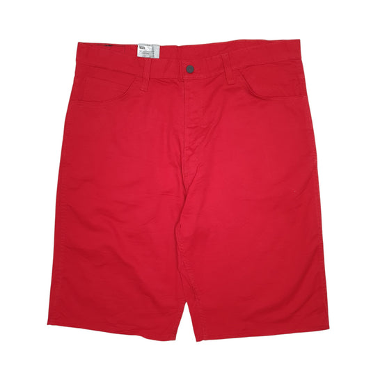 Mens Red Levis Chino Shorts