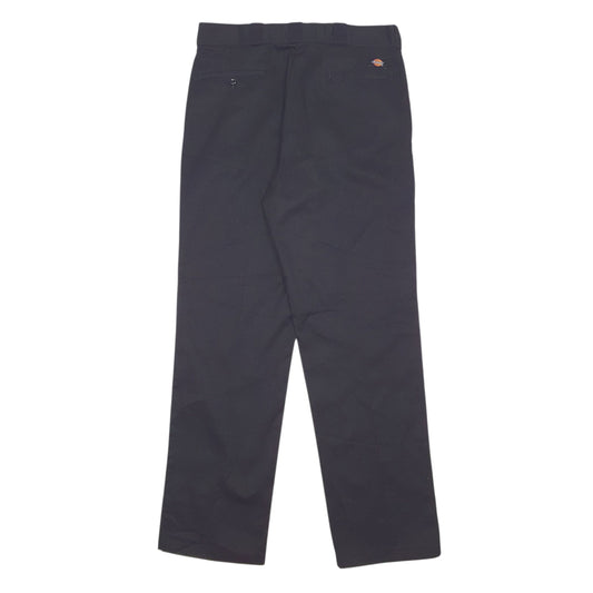 Mens Black Dickies 874 Workwear Trousers