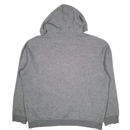 Mens Grey Fila Hoodie Jumper