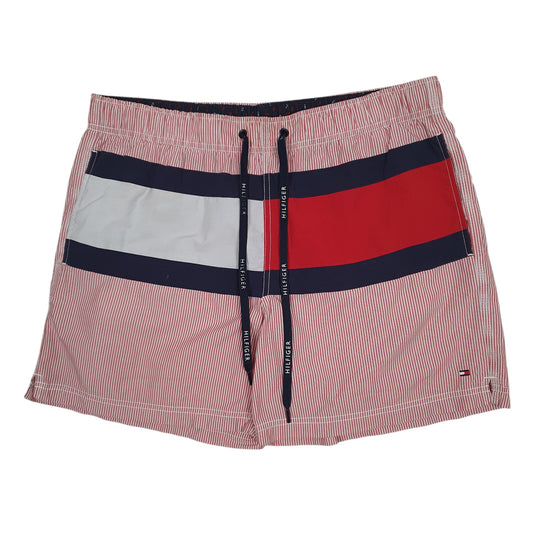 Mens Pink Tommy Hilfiger Swim Trunks Shorts