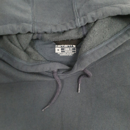 Mens Blue Carhartt Hoodie Jumper