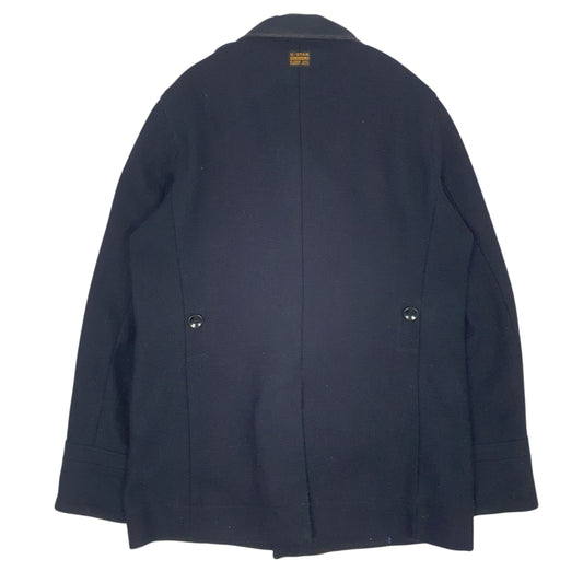 Mens Navy G Star Full Zip Coat