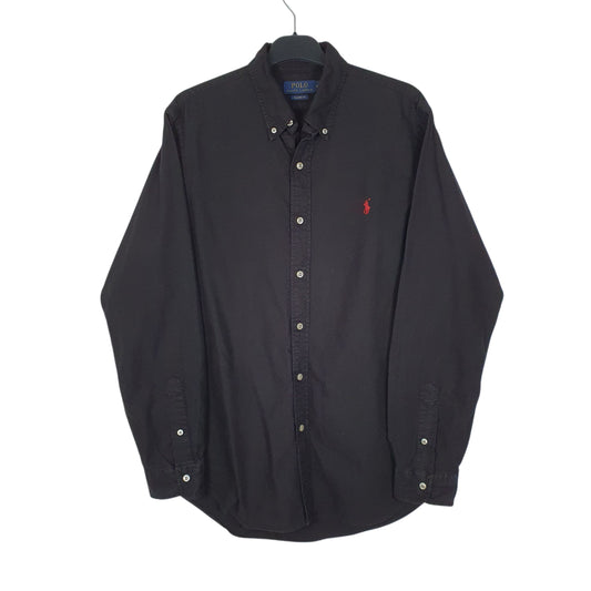 Mens Black Ralph Lauren Long Sleeve Shirt