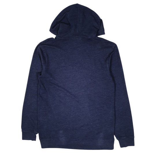 Mens Navy Calvin Klein Lightweight Hoodie Jumper