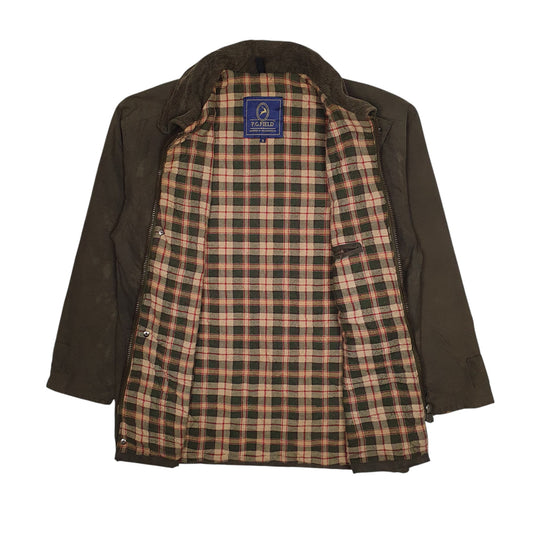 Mens Green P.G.Field Coat
