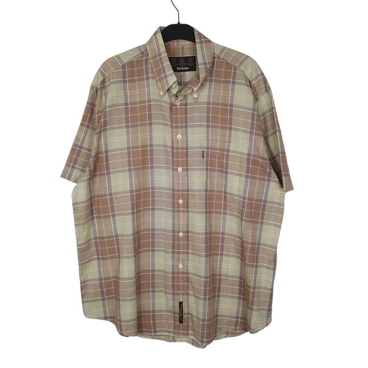 Mens Green Barbour Short Sleeve Shirt
