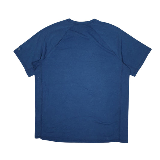 Mens Blue Carhartt Force Activewear T Shirt