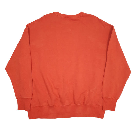 Mens Orange Nike Baggy Crewneck Jumper
