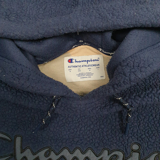 Mens Navy Champion Hoodie Jumper