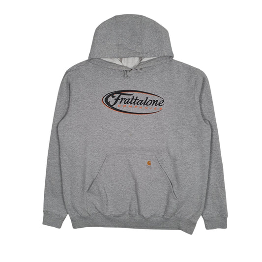 Mens Grey Carhartt Hoodie Jumper