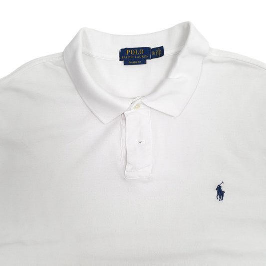 Mens White Polo Ralph Lauren Polo Shirt