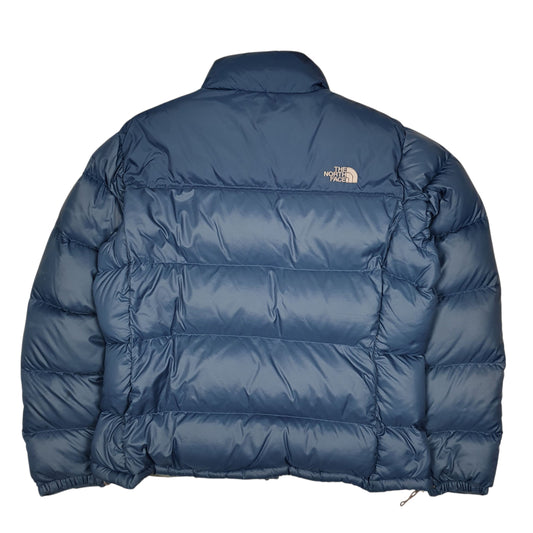 Womens Blue The North Face Nuptse Retro 1996 Coat
