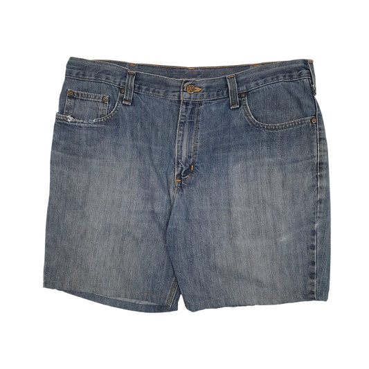 Mens Blue Carhartt Denim Shorts