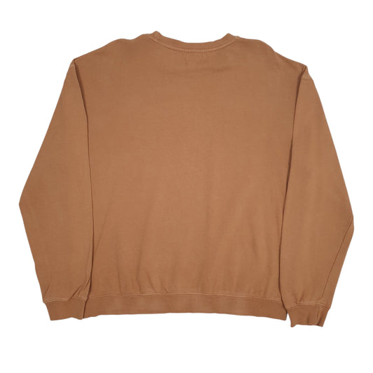 Mens Brown Dickies Crewneck Jumper