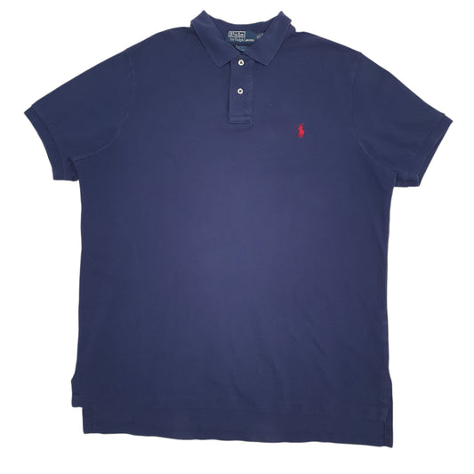 Mens Navy Polo Ralph Lauren Short Sleeve Polo Shirt