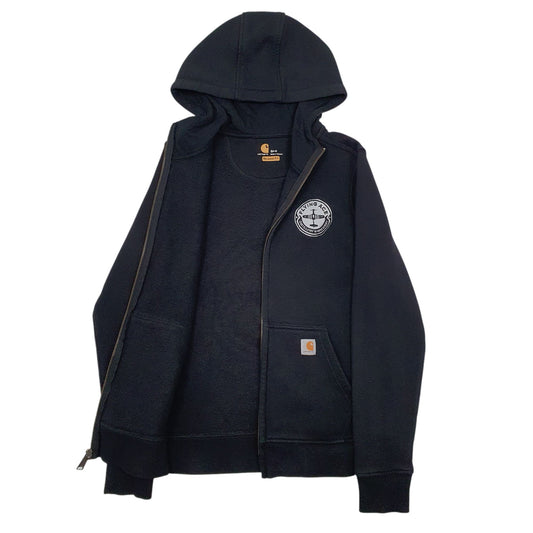 Womens Black Carhartt Full Zip Jumper