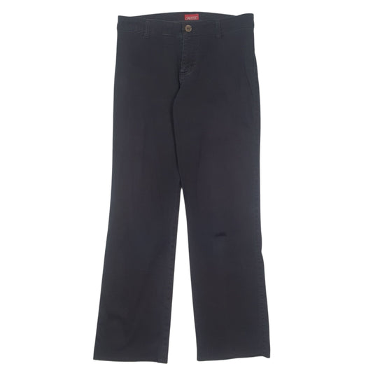 Womens Black Dickies Workwear Chino Trousers