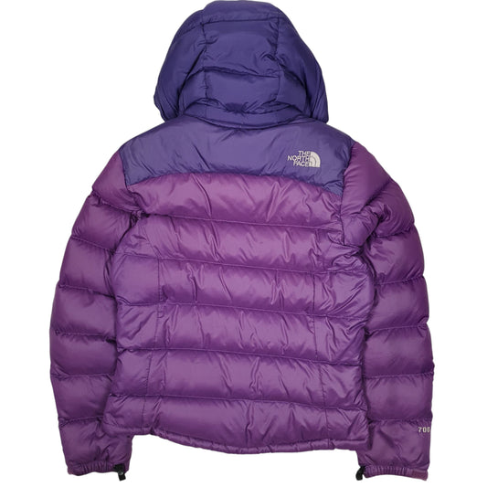 Womens Purple The North Face Nuptse Coat