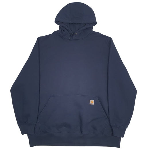 Mens Navy Carhartt Hoodie Jumper