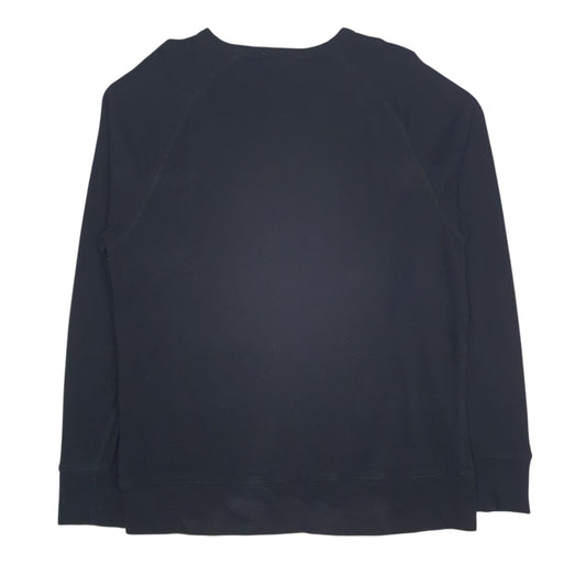 Mens Black Disney Lightweight Crewneck Jumper