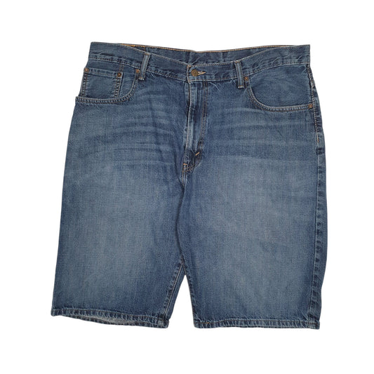 Mens Blue Levis 569 Denim Shorts