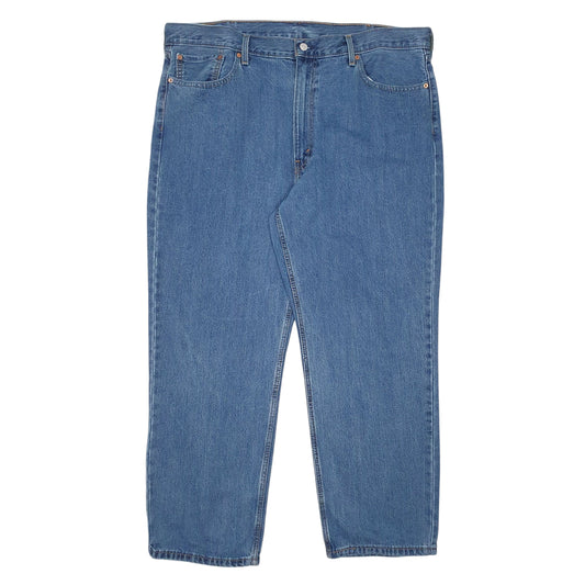 Mens Blue Levis 550 JeansW42 L30