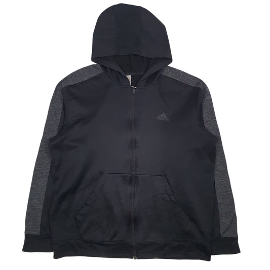 Mens Black Adidas Climawarm Full Zip Jumper