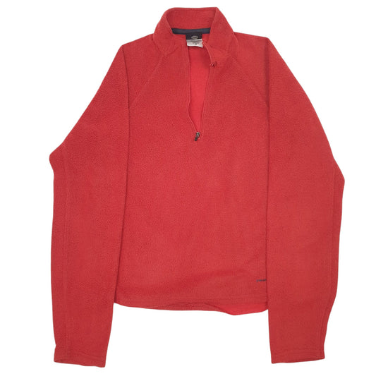 Womens Orange Patagonia Capilene Quarter Zip Jumper