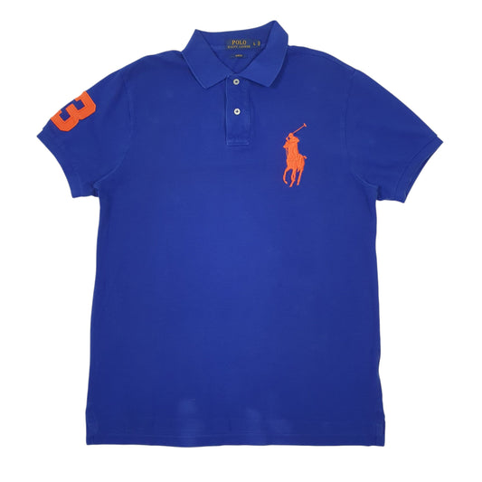 Mens Blue Polo Ralph Lauren Short Sleeve Polo Shirt