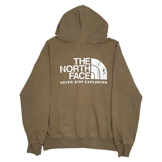 Mens Green The North Face Baggy Hoodie Jumper