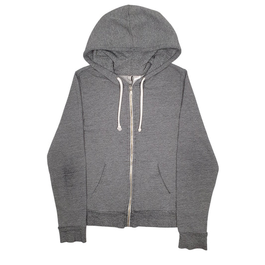 Womens Grey H&M Hoodie Full Zip Jumper
