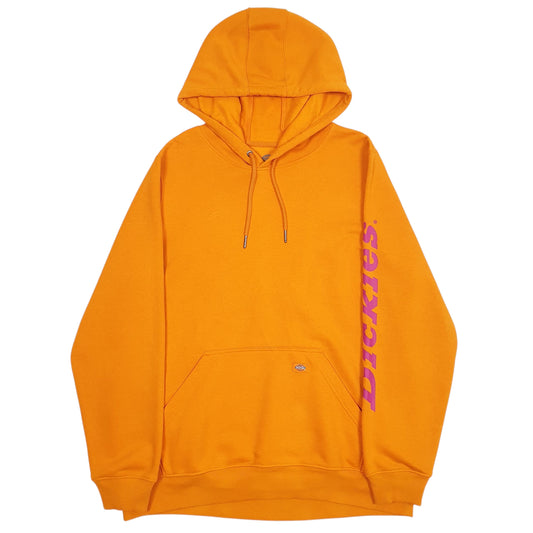 Womens Orange Dickies Hoodie Jumper