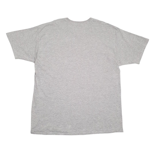 Mens Grey Champion Spellout T Shirt