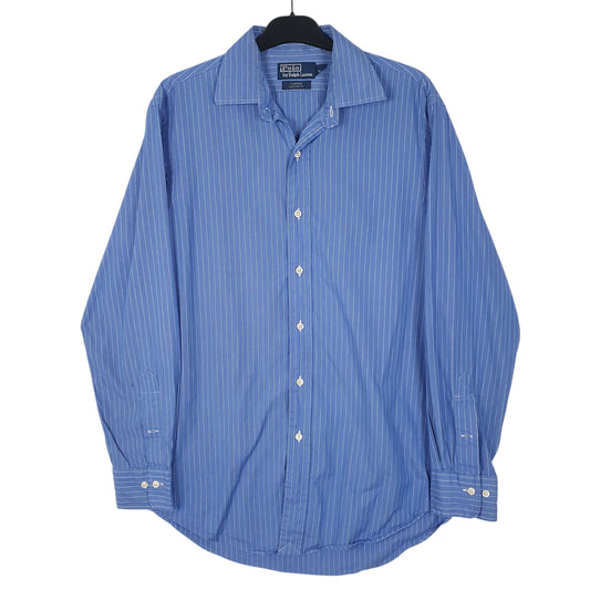 Mens Blue Polo Ralph Lauren Vintage Curham Long Sleeve Shirt