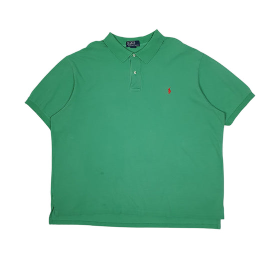 Mens Green Polo Ralph Lauren Short Sleeve Polo Shirt