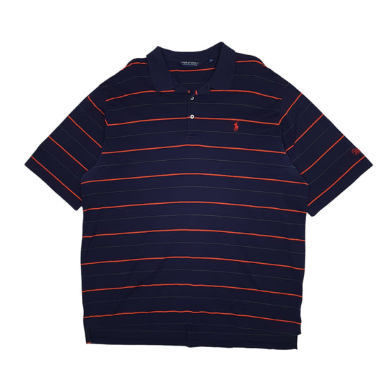 Mens Navy Polo Ralph Lauren Golf Short Sleeve Polo Shirt