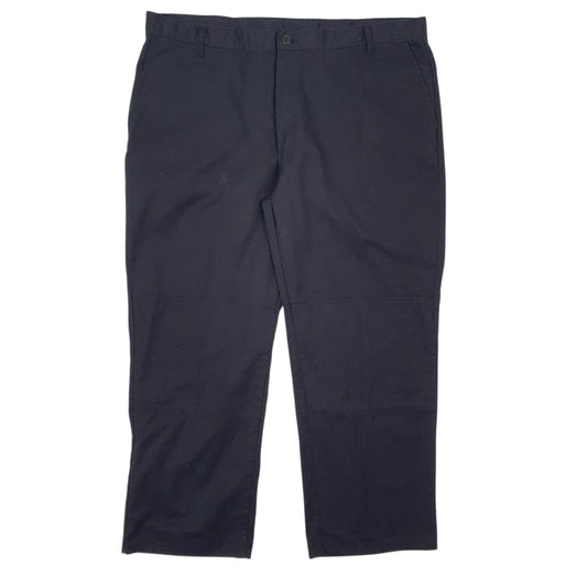 Mens Black Dickies Workwear Chino Trousers
